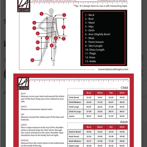 LA Dance Designs two piece lyrical costume - Picture 9 of 9